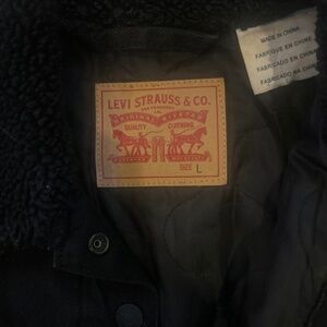 Black Levis Jean Jacket